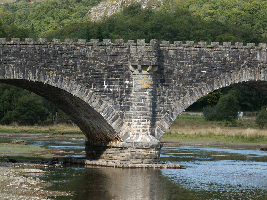 Shiel Bridge, Road Bridge over River Shiel